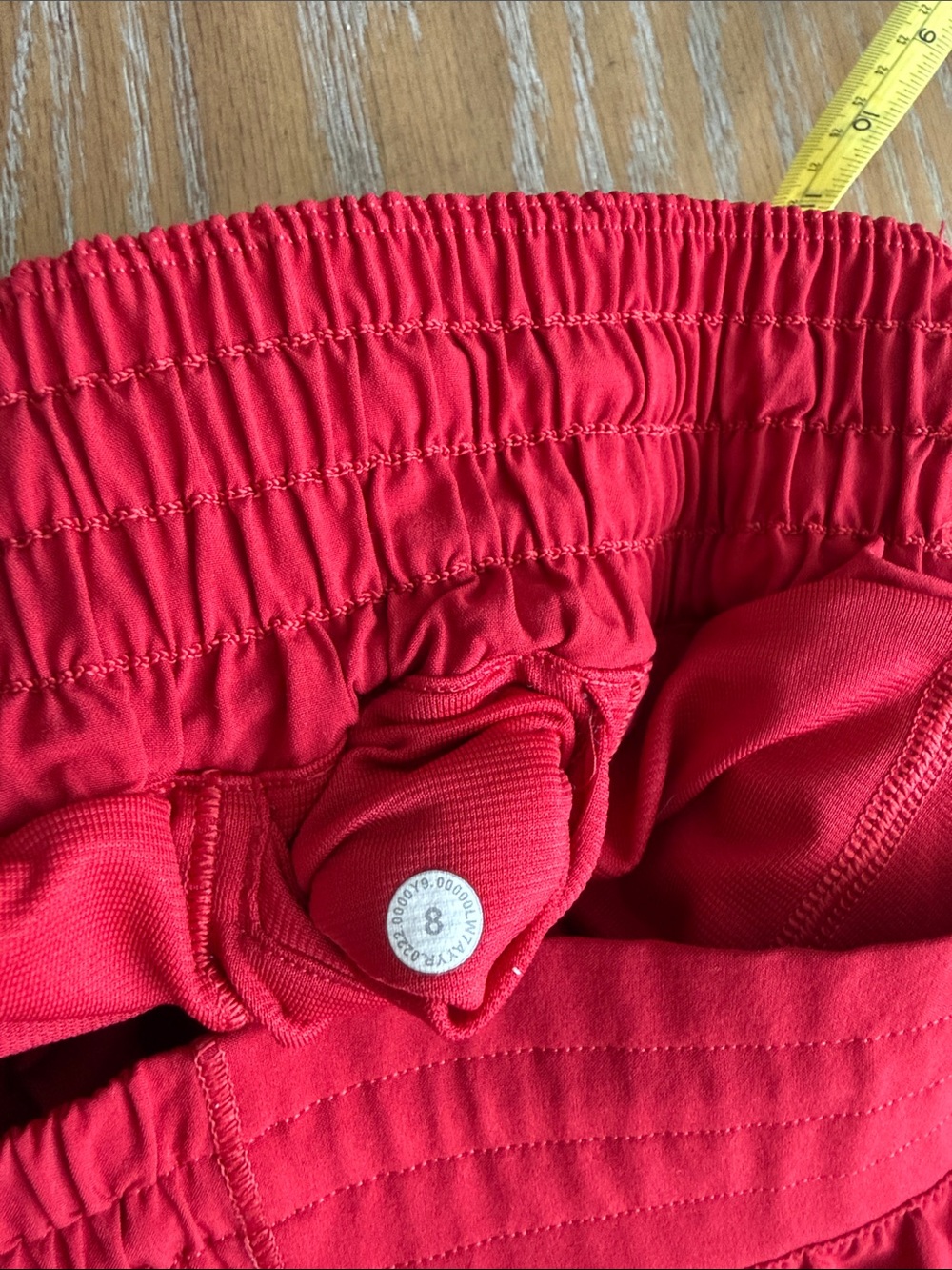 lululemon athletica Red Women's Athletic Shorts - Picture 5 of 8